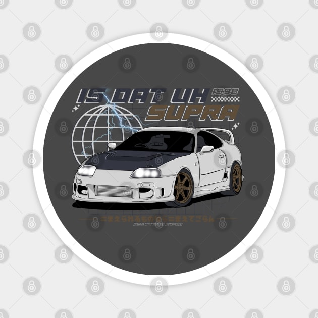 IS DAT UH SUPRA !? Magnet by Vinsgraphic 